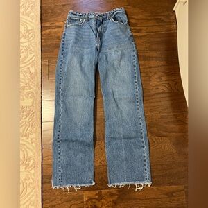 Abercrombie & Fitch 90s Relaxed High Rise Jeans- Curve love 28/6R